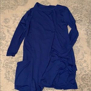 Blue Dress with Pockets